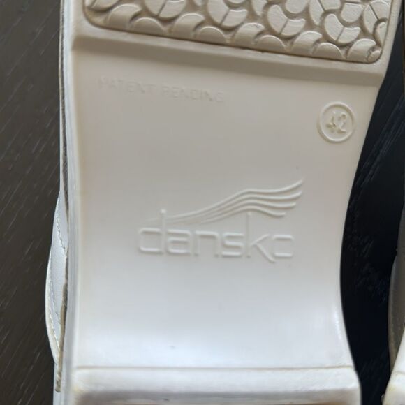 DANSKO XP Women's White Leather Professional Work Slip On Clog Shoes Size 42 EUC - Picture 13 of 13